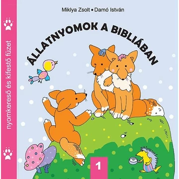 Állatnyomok a Bibliában 1 - nyomkereső és kifestő füzet