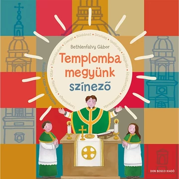 Templomba megyünk színező