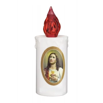 Elektromos mécses szentképes/fém díszes