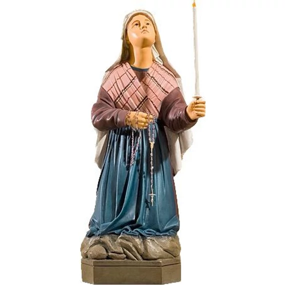 Szobor festett Szent Bernadett 60cm 861