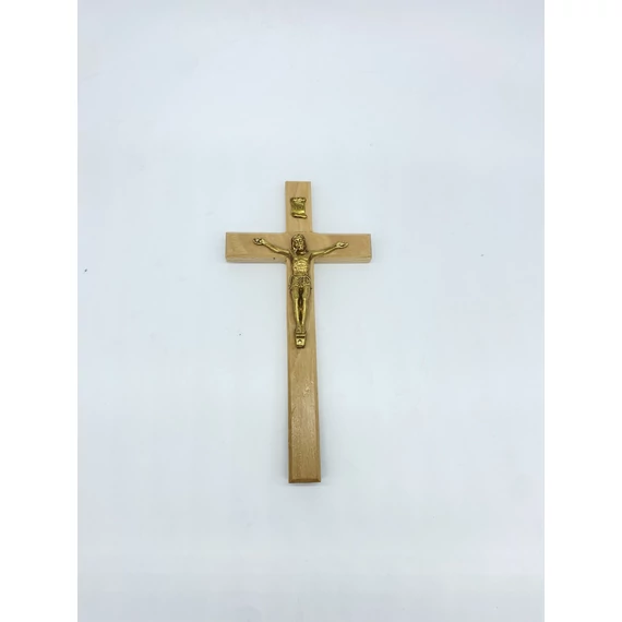 Feszület fali natúr  24cm