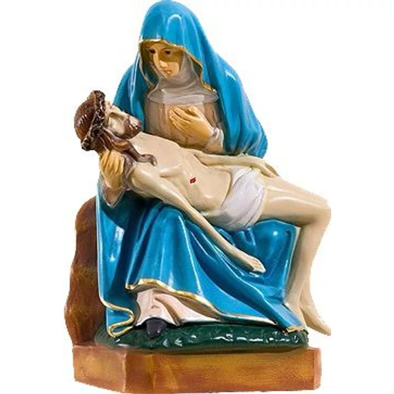 Szobor festett Piéta 26cm 193