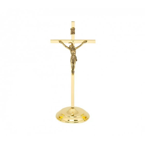 Réz feszület álló 20cm 02-040