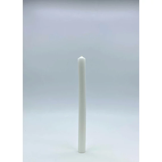 Gyertya natúr 20dkg-os hosszú d27mm, h335mm