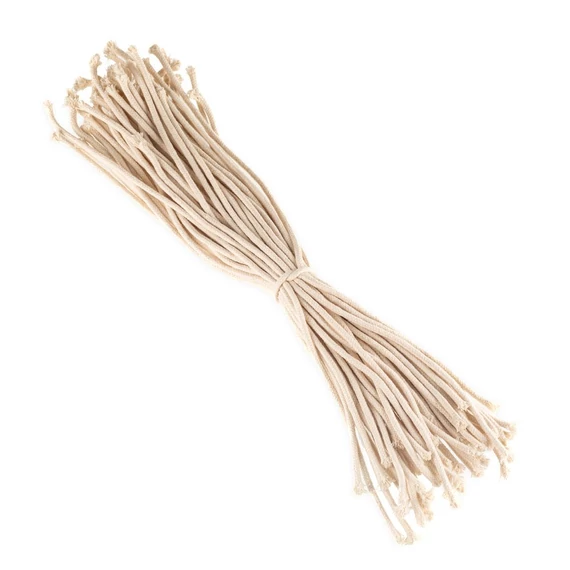 Műgyertya kanóc vékony normál betétekhez