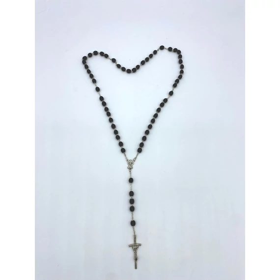 Rózsafüzér fa dróton fekete