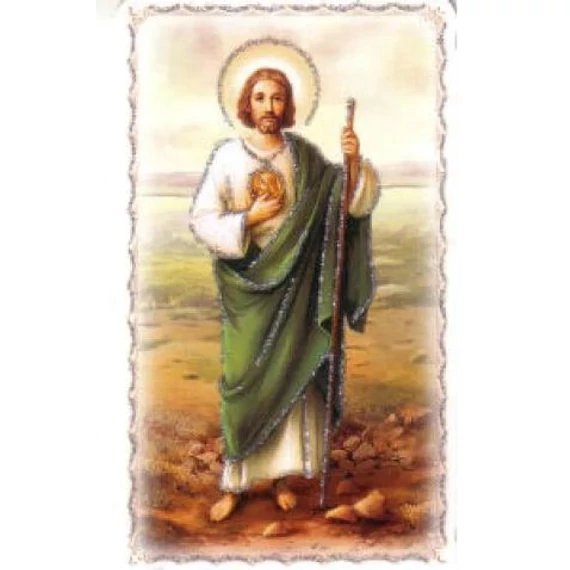 Szentkép aranyozott -  Szent Júdás