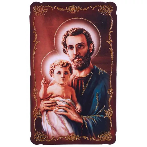 Szentkép aranyozott -  Szent József