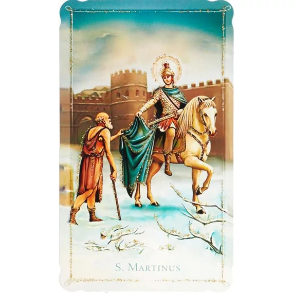 Szentkép aranyozott - Szt Márton