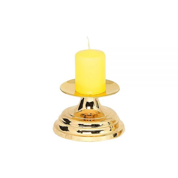 Réz gyertyatartó liturgikus 6cm (h6) 03-120