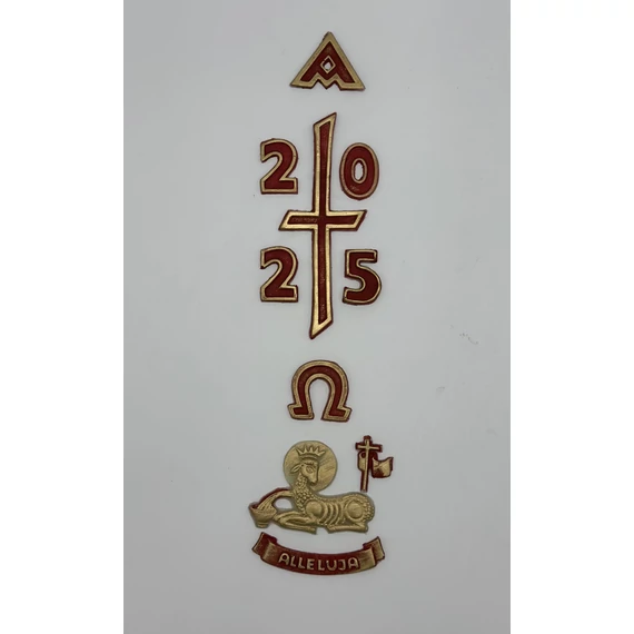 Húsvéti viaszdísz nagy / garnitúra