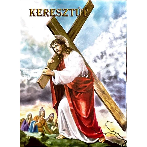 Keresztút képek papíron   ( 6,5 x 9,5 ) ( stációs )