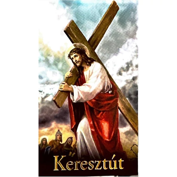 Keresztút képek papíron   ( 10 x 15 ) ( stációs )