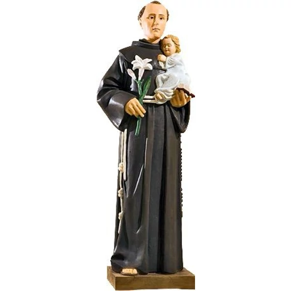 Szobor festett Szent Antal 65cm 702