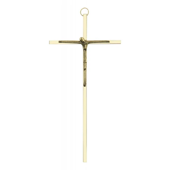 Réz feszület modern 20*9,5cm 01-080