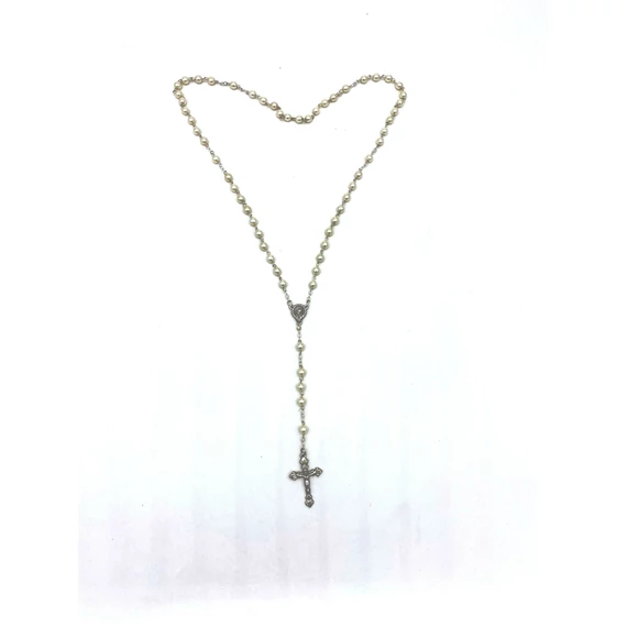 Rózsafüzér kristály 6mm tekla