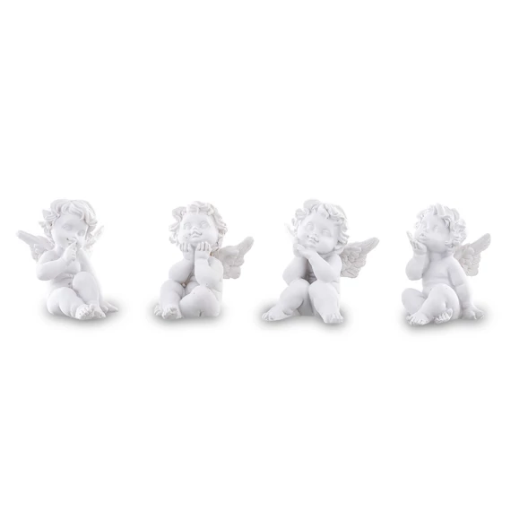 Angyal fehér 5cm ülő   53834