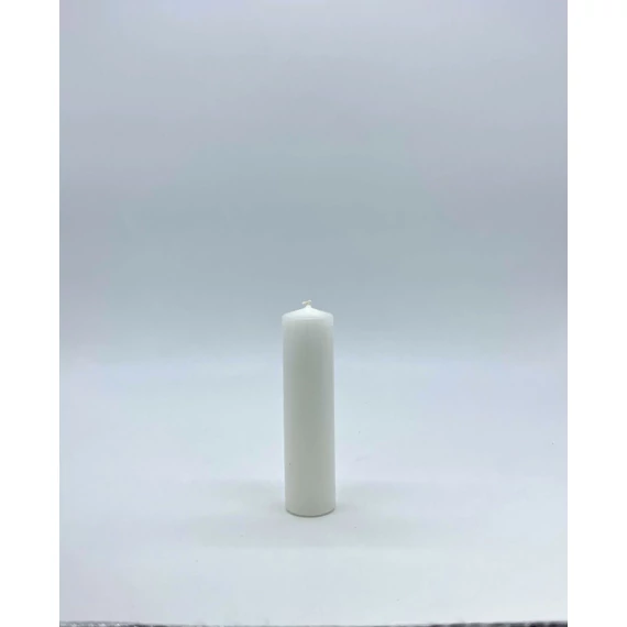 Gyertya natúr 20dkg-os Nagytuskó d40mm, h160mm