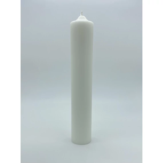Gyertya natúr 1,715kg-os (d80mm, h420cm )