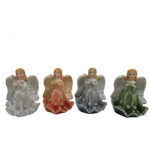 Angyalka  imádkozó színes 9,5cm