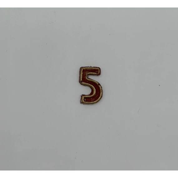 Húsvéti szám viaszdísz kicsi (db)