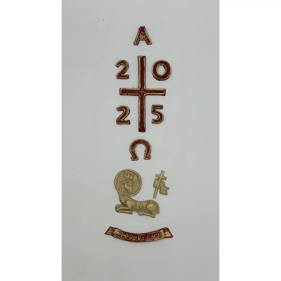 Húsvéti viaszdísz kicsi / garnitúra