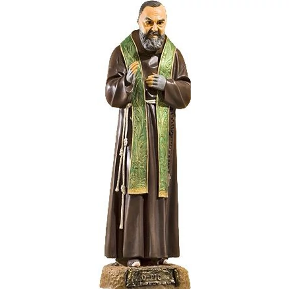 Szobor festett Pio Atya 77cm 840