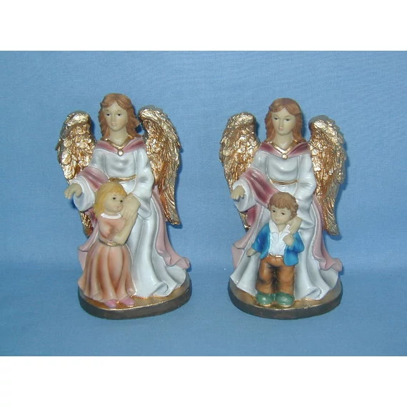 Angyal kislány/kisfiú mögött 10,5cm (0568)