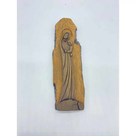 Faragott háncs dísz Mária kis Jézussal nagy