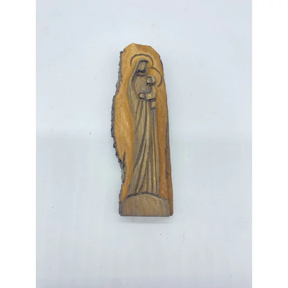 Faragott háncs dísz Mária kis Jézussal közepes