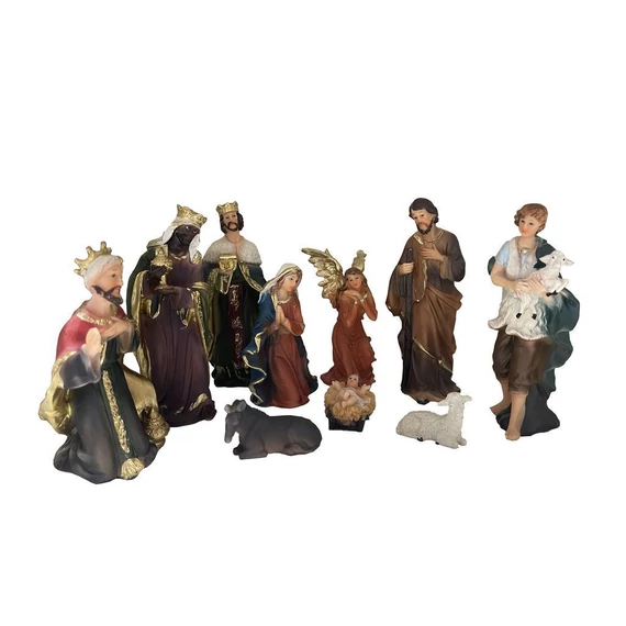 Betlehemi figurák 11alakos 13cm (9473)