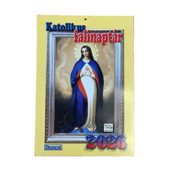 Katolikus Falinaptár (Agapé) 2026