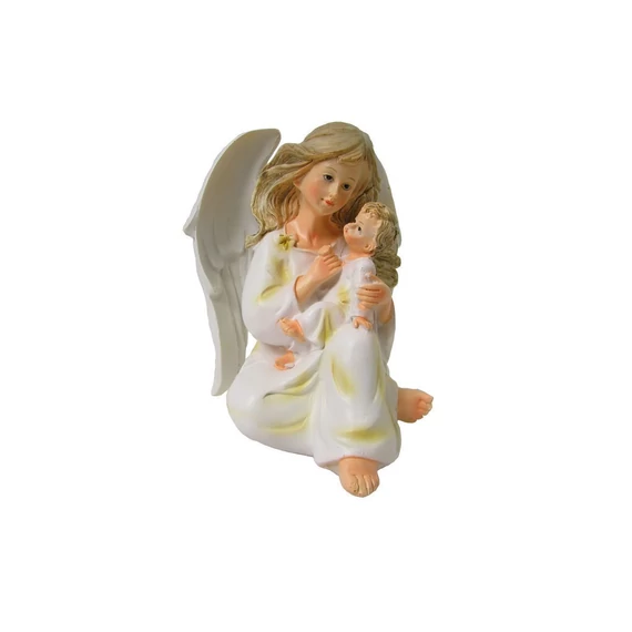 Angyal gyermekkel 14cm 4090