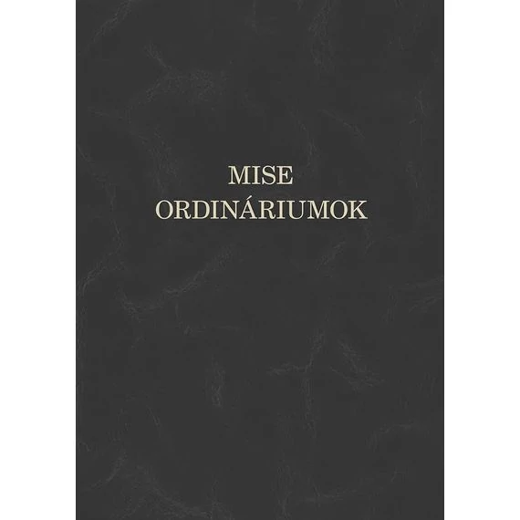 Mise-ordináriumok