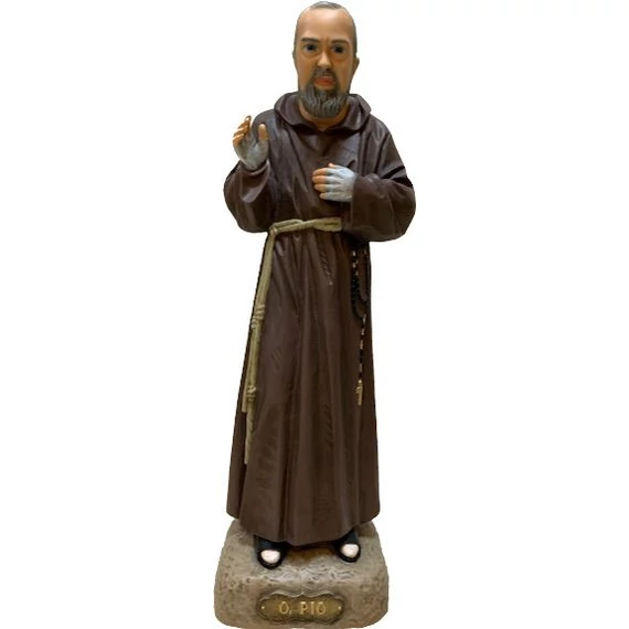 Szobor festett Pio Atya 90cm 837