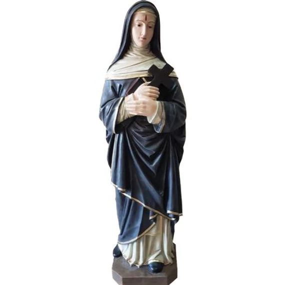 Szobor festett Szent Rita 115cm 834