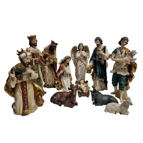 Betlehemi alakok 11db-os 35cm 9215