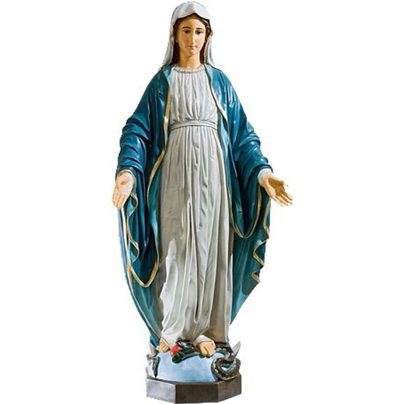 Szobor festett Csodás Mária 105cm 408