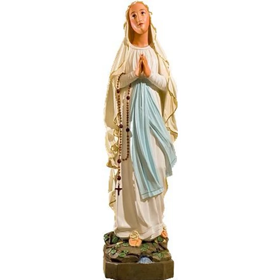 Szobor festett Lurdi Mária 130cm 501