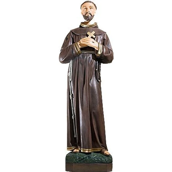 Szobor festett Szent Ferenc 100cm 804