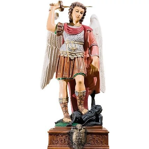 Szobor festett Szent Mihály Arkangyal 50cm 903