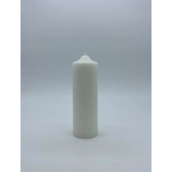 Gyertya natúr 1kg-os rövid d80mm h230mm