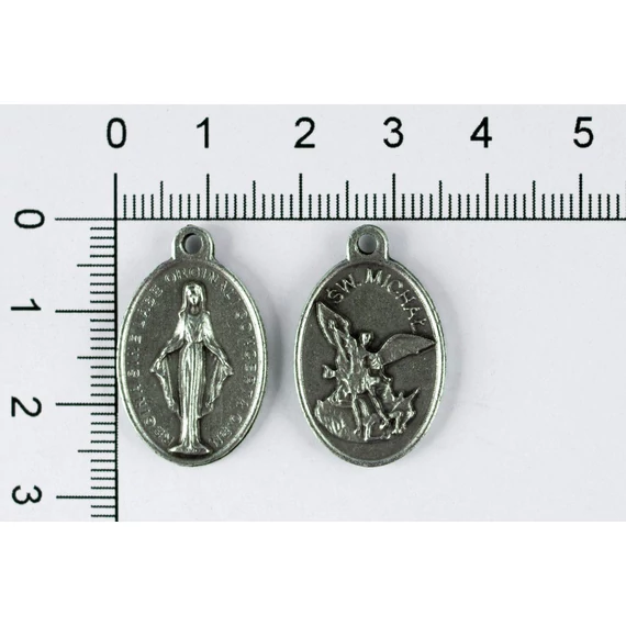 Érem Szent Mihály/Csodás Mária 2,5cm