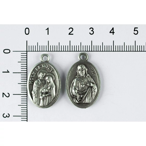 Érem Szent Család/Jézus Szíve 2,5cm