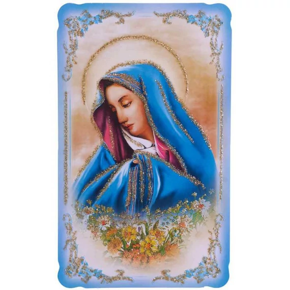 Szentkép aranyozott -Fájdalmas Szűzanya