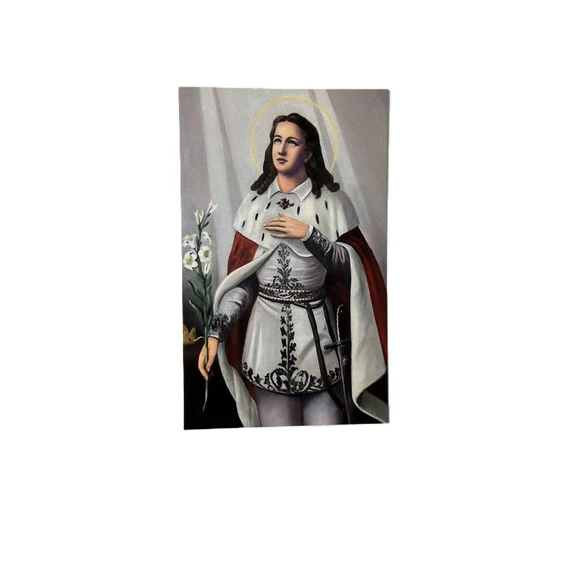 Szentkép imával - Szent Imre