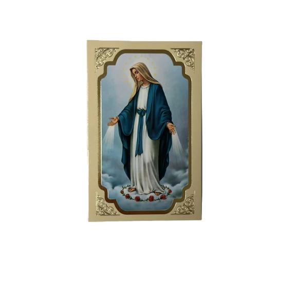 Szentkép imával - Csodás Mária