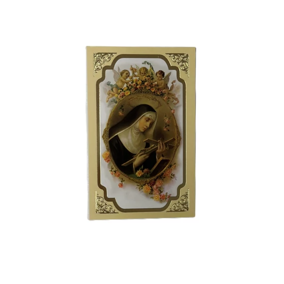 Szentkép imával - Szent Rita