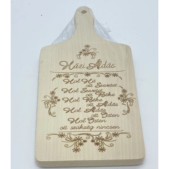 Házi Áldás falap nyeles 35*16cm