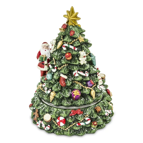 Karácsonyfa Mikulással zenélő 122386